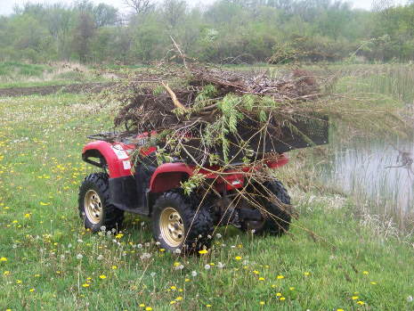 4 wheeler cargo rack